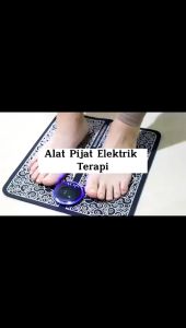 Alat Pijat Elektrik Terapi Akupuntur Kaki EMS Rechargeable Meningkatkan Sirkulasi Darah Foot Massager Pad Mat Portable Alas Pemijat Relaksasi Otot Kaki Meredakan Sakit Rematik