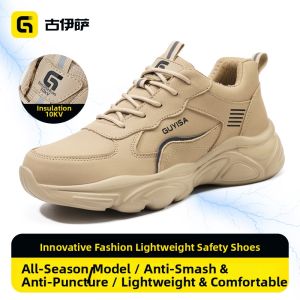 GUYISA | Breathable Impact-resistant Puncture-resistant Lightweight Durable Work Shoes