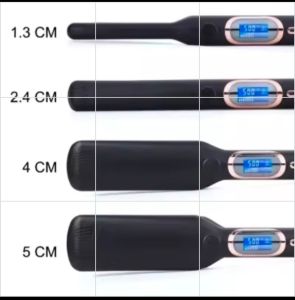 Golden Hair Straightener 500°F Heat flat iron- Black Ceramic Fast Heat Professional Styling Tools for Smooth & Voluminous Hair Care