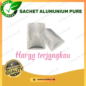 Sachet Alumunium Pure (SAP) / saset alumunium foil Full all ukuran