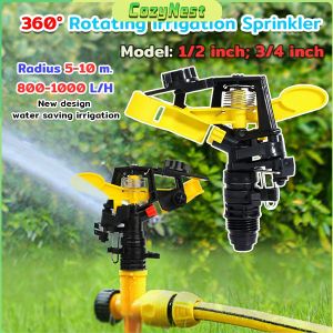 C.N. 360 Degree Automatic Rotation Sprinkler Adjustable Rocker Arm Nozzle Garden Agricultural Irrigation Tool