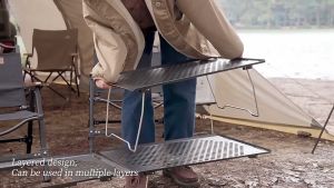 Meja Lipat Outdoor Naturehike CNH22JU003: Meja Camping Portable & Ultralight