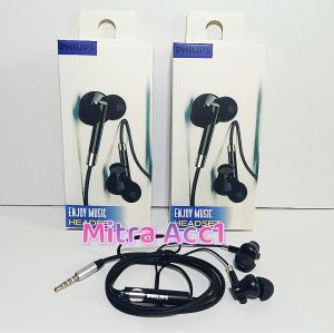 Headset Handfree Earphone Philip At-181 Enjoy Music