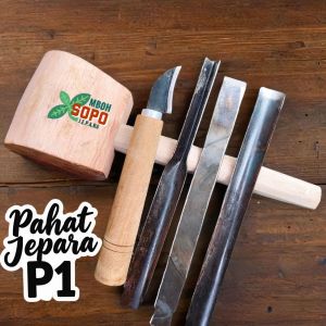 Alat Bonsai dan Kerajinan Pahat Ukir Kayu Jepara Pahat Bonsai Tatah Ukir Paket P1