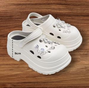 Sandal Baim Fuji Tebal Ringan Full Karet Sandal Wedges Wanita Terbaru Kamifa 25053-L