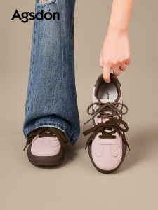 Agsdon | Giày Sneaker Đa Năng Màu Hồng cho Nữ