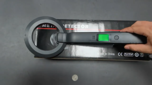 SANPYL Metal Detektor Logam Mas Dalam Tanah Sound & Vibration Indication with LCD Display - JS4