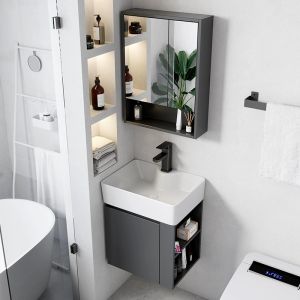 Ultra Narrow Wall Mounted Washbasin 30 Width