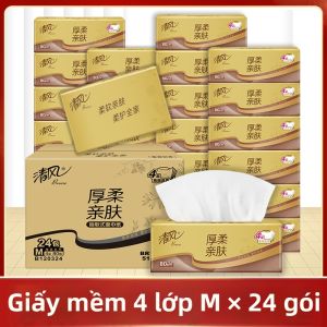Breeze | Giấy lau gia đình 4 lớp Gói lớn