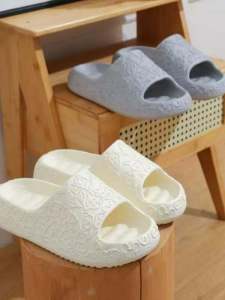 Summer New Couple Home Slippers Women Fashion Casual Versatile EVA Anti-slip Cool Sandals Men Shoes Simple Home Slippers