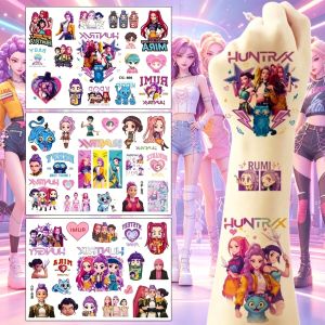 Bandai | New  Temporary Tattoos Roleplay Tattoo Stickers Role-Play Accessories Suitable for Role-Playing Halloween and Party Makeup