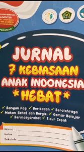 Ori Buku Jurnal 7 Kebiasaan Anak Indonesia Hebat PG