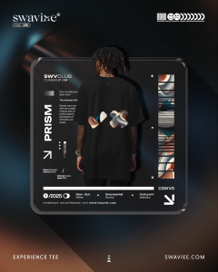 SWAVIEE Oversize Tshirt Yalisa Black