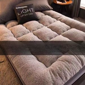 Luyaya Thickened Lamb Velvet Mattress Soft Pad Home Use Warm Student Dormitory Bedding Tatami Mat Winter Quilt