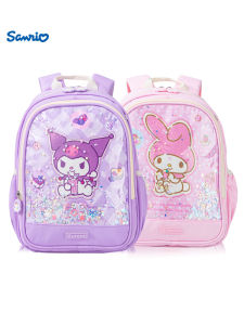 Melody Schoolbag Primary School Student Kids Girl Lightweight Ultralight Backpack Cute Cartoon Sanrio Clow M New Arrival