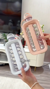2 In 1 Ice Ball Maker Kettle Portable Ice Cube Tray Food Grade Silicone Easy Release Summer Cold Drink