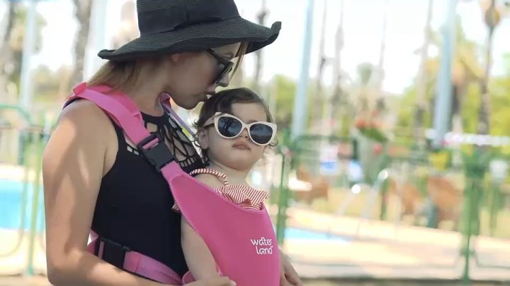 พร้อมส่งทุกสี เป้อุ้มเด็กลงน้ำได้WaterLand Baby Carrier นวัตกรรมใหม่ใส่ได้ทั้งบก-น้ำ เหมาะ4เดือน-2ปี