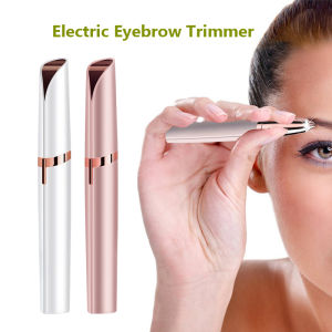 Original Electric Eyebrow Trimmer Set Wireless Rechargeable Eyebrow Razor Shaver for Women Automatic Painless Eyebrow Trimmer and Shaper Mini Facial Shaver Hair Remover Machine
