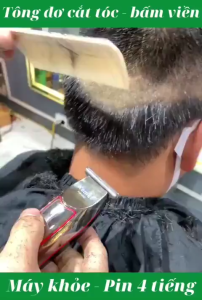 Tông Đơ Cắt Tóc Chấn Viền Cao Cấp Kemei Tăng Đơ Cắt Tóc Máy Cắt Tóc Chấn Viền Bấm Viền Rõ Nét Lưỡi Cắt Sắc Bén Chất Lượng Thép Không Gỉ Pin dung lượng lớn Thiết kế sạc USB