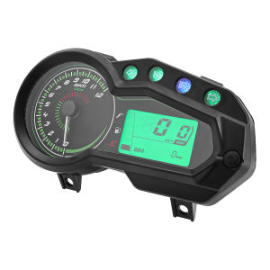ADQ Motorcycle Speedometer Tachometer 12000 RPM Meter Universal Motor Vehicle GEAR Indicator TRIP ODO Odometer Fuel Level Gauge