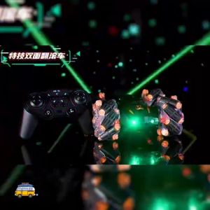 Đồ chơi Xe ô tô điều khiển từ xa Bằng tay / Đồng Hồ xoay 360 độ Động cơ mạnh có nhạc có đèn led