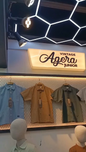 Baju Kemeja Koko Anak Laki-lakiAGERA JUNIOR Koko Lengan Pendek Anak Kemko Kurta Terbaru Kids bahan soft catton