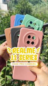 Soft Case For REALME 12 PRO PLUS + 5G Cover Casing Silicon Karet Pelindung HP Terbaru 2024