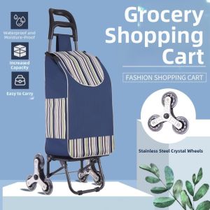 ZHIZHOU | Portable Foldable Lightweight Shopping Trolley for Elderly