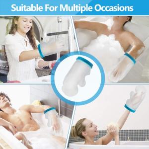 NEENCA Bathing Waterproof Care Cover For Bathroom Use Anti Water Accumulation Limb Injury Shower Waterproof Cover Ultra-thin Gypsum Bandage Fracture Shower Waterproof Protective Cover