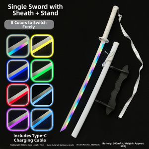 Rechargeable Glowing Color-changing Lightsaber