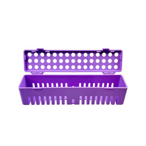 Dental Instrument Storage Box Sterilizing Box Autoclavable Perforated Dental Sterilization Cassette Sterilizing Box for Dentist
