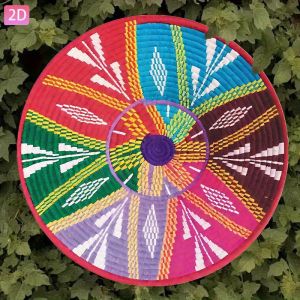 CIFbuy | CIFBUY Vibrant African Floral Aluminum Wall Art Waterproof Durable Metal Sign for Garden Garage Bar Bedroom Club Decor