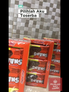 SUPERSTAR SNAPS TRIPLE CHOCOLATE - 1 KARDUS ISI 8 BOX