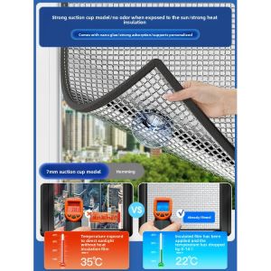 Snowlover | Sunscreen Insulation Curtain Sunshade Film For Windows Balconies