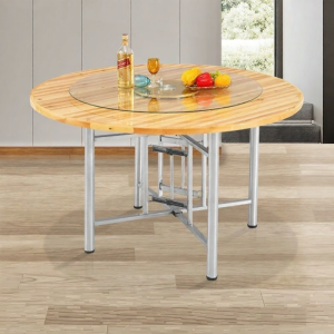 New Thicker Real Wood Round Tabletop