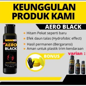 Aero Japan Black (Penghitam Body Motor)