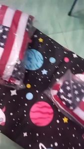 (Set Bantal Guling Kapas) Full Set Kasur lipat Busa Dakron Matras Resleting Uk 90x170x5 cm Sare