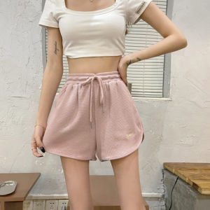 Summer Loose Hot Pants Womens Cotton Casual Home Sports Yoga Shorts Wide Leg Pants