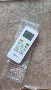 Remote Điều khiển điều hòa Midea 2 chiều Inverter - Hàng chính hãng MEDIA mới FULLBOX 100% Tặng kèm Pin!!!