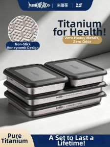 Misanbroo | Titanium Airtight Refrigerator Storage Box