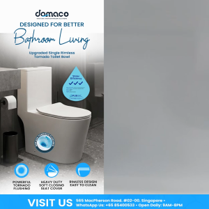 NEW Upgraded Rimless Tornado Toilet Bowl w/ Soft Close Heavy Duty UREA Seat