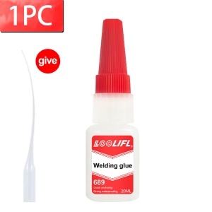LOOLIFL Universal Super glue Strong Welding High Strength Oily Glue Mighty Instant Glue for Ceramic Metal Glass Home diy tool
