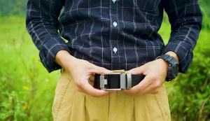TUSHI New Belt Ratchet Belt for Men Tactical Belts for Men Nylon Groove Belt Strap with Adjustable Buckle  Military Belts Casual