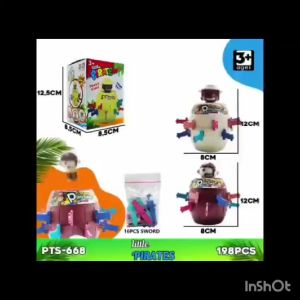 NEW PROMO MAINAN ANAK LITTLE PIRATES JUMPING PIRATES FUNNY GAME ANAK MAINAN ANAK MURAH PTS-668