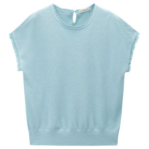 Giordano | Cotton Loose Flutter Sleeve Knit Top