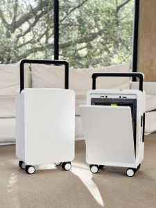 Business Travel Suitcase Male Female 26 Inch Pull Rod Balance Travel Bag Cartoon Bear Hard Box Male Female Universal Lock