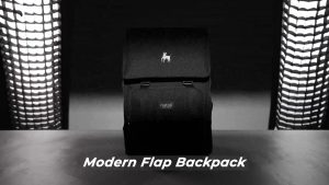 Balo chống sốc laptop 17 inch Natoli nam nữ chống nước đựng laptop cao cấp - Modern Flap Backpack B23