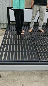 Giường Sắt Giá Rẻ Hộp 48 Đủ Kích Thước 1m 1m2 1m4 1m6 1m8 Dài 2m Hình Thực Tế Giá Rẻ Tại Xưởng HCMBình Dương Biên Hòa