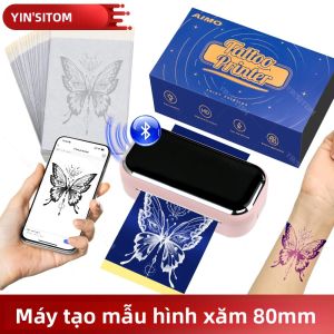 Máy In Stencil Nhiệt Mini 80mm Máy In Stencil Hình Xăm Di Động Máy In Ảnh Vẽ Tranh Chuyên Nghiệp Cho Nghệ Thuật Và Hình Ảnh