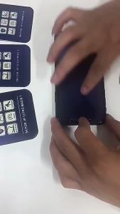 Anti Gores Layar Ponsel  INFINIX HOT 50 PRO Anti Blue Ray Anti Pecah Full Glue Premium Quality